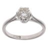 18ct White Gold 0.55ct Brilliant Cut Diamond Solitaire Ring