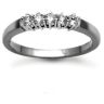18 Carat White Gold 25cts 5 Stone Diamond Ring