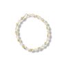 9ct Yellow Gold Pear Cubic Zirconia Bracelet