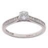 18ct White Gold 0.40ct Brilliant Cut Diamond Solitaire Ring