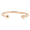 9ct Yellow Gold Plain Torque Bangle