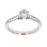 18ct White Gold 0.65ct Brilliant Cut Diamond Solitaire Ring