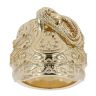 9ct Yellow Gold Saddle Ring
