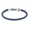Unique & Co Navy Leather Bracelet