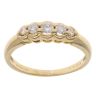 18ct Yellow Gold 0.25ct Diamond Five Stone Ring