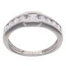 9ct White Gold Cubic Zirconia Ring