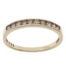 9ct Yellow Gold 0.25ct Diamond Eternity Ring