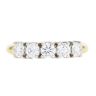 18ct Yellow Gold 0.95ct Five Stone Diamond Ring