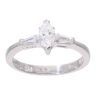 Platinum 0.60ct Diamond Solitaire Ring