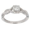 18ct White Gold 0.40ct Brilliant Cut Diamond Solitaire Ring