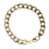 9ct Yellow Gold Curb Bracelet 9"