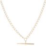 9ct Yellow Gold Albert T Bar Chain 20"