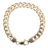 9ct Yellow Gold Curb Bracelet 8"