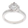 18ct White Gold 0.65ct Brilliant Cut Diamond Cluster Ring