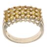 9ct Yellow Gold Yellow Gemstone Fancy Ring