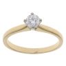 18ct Yellow Gold 0.30ct Brilliant Cut Diamond Solitaire Ring