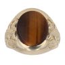 9ct Yellow Gold Tigers Eye Signet Ring