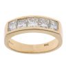 18ct Yellow Gold 1.75ct Diamond Five Stone Ring