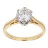 18ct Yellow Gold 1.09ct Diamond Solitaire Ring