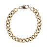 9ct Yellow Gold Curb Bracelet 8"