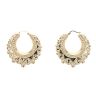 9ct Yellow Gold Creole Earrings