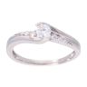 9ct White Gold 0.25ct Diamond Solitaire Ring
