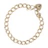9ct Yellow Gold Charm Bracelet 8"