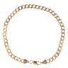 9ct Yellow Gold Curb Bracelet 9"