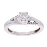 9ct White Gold 0.45ct Diamond Solitaire Ring