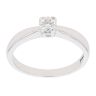 18ct White Gold 0.25ct Diamond Solitaire Ring