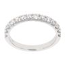 9ct White Gold 0.70ct Diamond Half Eternity Ring