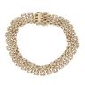9ct Yellow Gold Fancy Bracelet 8"