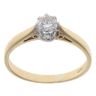 18ct Yellow Gold 0.33ct Brilliant Cut Diamond Solitaire Ring