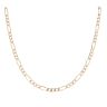 9ct Yellow Gold Figaro Chain 24"