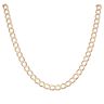 9ct Yellow Gold Curb Chain 22"
