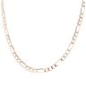 9ct Yellow Gold Figaro Chain 30"