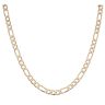 9ct Yellow Gold Figaro Chain 18"