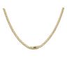 14ct Yellow Gold Monaco Classic Flex Lock Curb Chain 16"
