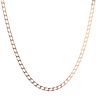 9ct Yellow Gold Curb Chain 22"