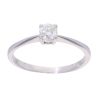 9ct White Gold 0.25ct Diamond Solitaire Ring