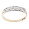 9ct Yellow Gold 0.25ct Half Eternity Ring