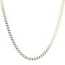 9ct Yellow Gold Curb Chain 18"