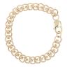 9ct Yellow Gold Spiral Bracelet 8"