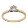 18ct Yellow Gold 0.50ct Diamond Solitaire Ring