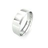 Platinum 6mm Soft Chamfered Edge Wedding Band