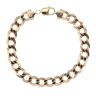 9ct Yellow Gold Curb Bracelet 9"