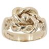 9ct Yellow Gold Plain Knot Ring