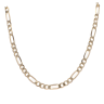 9ct Yellow Gold Figaro Chain 18"
