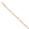 9ct Yellow Gold Figaro Bracelet 7.5"