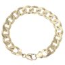 9ct Yellow Gold Curb Bracelet 8"